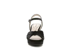 Lifestride Womens Lucky Platform Sandal - Black 9 Lifestride Womens Lucky Platform Sandal - Black -Theydude Store US 01 107621 02