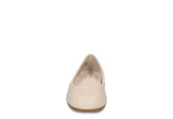 Easy Street Womens Tamar Flat - Bone 9 Easy Street Womens Tamar Flat - Bone -Theydude Store US 01 108015 02