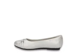 Easy Street Womens Asher Flat - Silver -Theydude Store US 01 108021 03