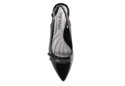 Easy Street Womens Emerin Slingback Pump - Black 12 Easy Street Womens Emerin Slingback Pump - Black -Theydude Store US 01 108057 05