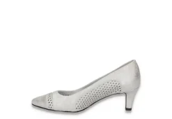 Easy Street Womens Ansen Pump - Silver 10 Easy Street Womens Ansen Pump - Silver -Theydude Store US 01 108091 03