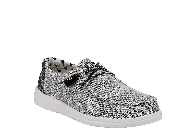 Heydude Womens Wendy Slip On Sneaker - Grey 1 Heydude Womens Wendy Slip On Sneaker - Grey