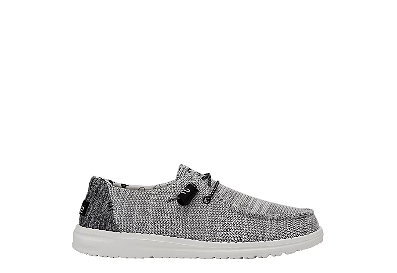 Heydude Womens Wendy Slip On Sneaker - Grey 2 Heydude Womens Wendy Slip On Sneaker - Grey - Image 2