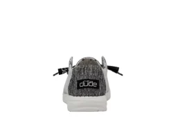 Heydude Womens Wendy Slip On Sneaker - Grey 10 Heydude Womens Wendy Slip On Sneaker - Grey -Theydude Store US 01 108196 03