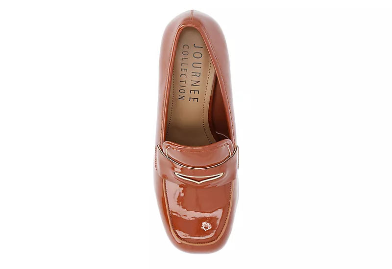 Journee Collection Womens Liyla Pump - Cognac 6 Journee Collection Womens Liyla Pump - Cognac - Image 6