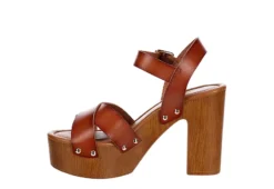 Limelight Womens April Platform Sandal - Cognac -Theydude Store US 01 132101 04