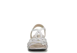Lifestride Womens Yaya Wedge Sandal - Silver 9 Lifestride Womens Yaya Wedge Sandal - Silver -Theydude Store US 01 200113 02