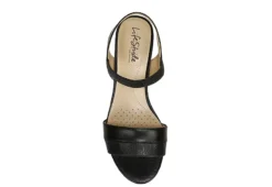 Lifestride Womens Yuma Wedge Sandal - Black -Theydude Store US 01 201296 05