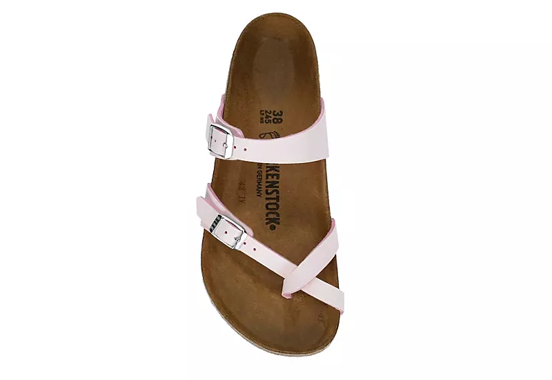 Birkenstock Womens Mayari Footbed Sandal - Pale Pink 6 Birkenstock Womens Mayari Footbed Sandal - Pale Pink - Image 6