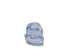 Birkenstock Womens Arizona Essentials Slide Sandal - Pale Blue 9 Birkenstock Womens Arizona Essentials Slide Sandal - Pale Blue -Theydude Store US 01 202089 02