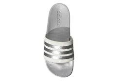 Adidas Womens Adilette Comfort Slide Sandal - White -Theydude Store US 01 202095 03
