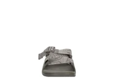 Chaco Womens Chillos Slide Sandal - Dark Grey -Theydude Store US 01 202336 02