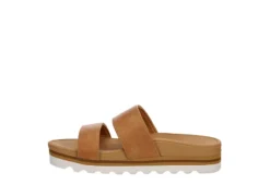 Reef Womens Banded Horizon Hi Slide Sandal - Tan 10 Reef Womens Banded Horizon Hi Slide Sandal - Tan -Theydude Store US 01 202349 03