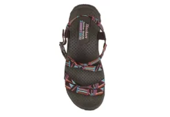 Skechers Womens Reggae Native Vibez Outdoor Sandal - Chocolate 10 Skechers Womens Reggae Native Vibez Outdoor Sandal - Chocolate -Theydude Store US 01 202402 03