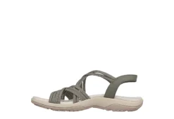 Skechers Womens Reggae Slim Takes Two Womens Sandal - Olive -Theydude Store US 01 202405 02