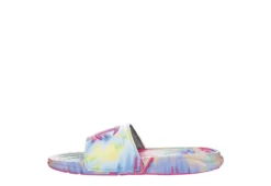 Champion Womens Mega Slide Tie Dye Slide Sandal - Pink 10 Champion Womens Mega Slide Tie Dye Slide Sandal - Pink -Theydude Store US 01 202432 03