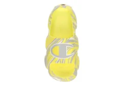 Champion Womens Meloso Slide Sandal - Pale Yellow -Theydude Store US 01 202435 05