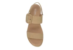 Michael By Michael Shannon Womens Kira Platform Sandal - Beige -Theydude Store US 01 202470 06