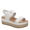 Michael By Michael Shannon Womens Kira Platform Sandal - Ivory