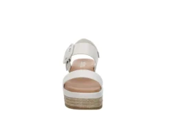 Michael By Michael Shannon Womens Kira Platform Sandal - Ivory -Theydude Store US 01 202471 02