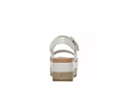 Michael By Michael Shannon Womens Kira Platform Sandal - Ivory -Theydude Store US 01 202471 04