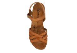 Bjorndal Womens Lily Wedge Sandal - Tan -Theydude Store US 01 202508 05