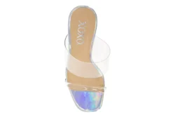 Xoxo Womens Lotys Wedge Sandal - Clear -Theydude Store US 01 202620 04
