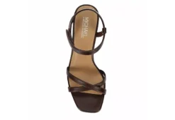 Michael By Michael Shannon Womens Lulu Wedge Sandal - Espresso -Theydude Store US 01 202628 05