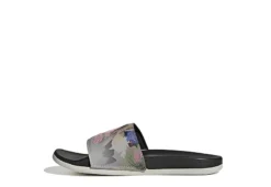 Adidas Womens Adilette Comfort Slide Sandal - Grey -Theydude Store US 01 202669 02