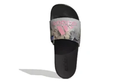 Adidas Womens Adilette Comfort Slide Sandal - Grey -Theydude Store US 01 202669 03