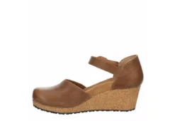 Birkenstock Womens Mary Wedge Sandal - Cognac 10 Birkenstock Womens Mary Wedge Sandal - Cognac -Theydude Store US 01 202702 03