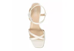 Michael By Michael Shannon Womens Lulu Wedge Sandal - White -Theydude Store US 01 202740 05