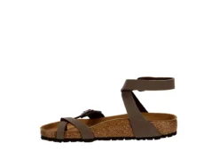 Birkenstock Womens Yara Footbed Sandal - Brown -Theydude Store US 01 202790 03