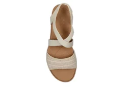 Skechers Womens Arch Fit Beach Kiss Sandal - Natural 10 Skechers Womens Arch Fit Beach Kiss Sandal - Natural -Theydude Store US 01 202836 03