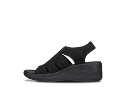 Skechers Womens Pier Lite-memory Maker Sandal - Black 10 Skechers Womens Pier Lite-memory Maker Sandal - Black -Theydude Store US 01 203055 03