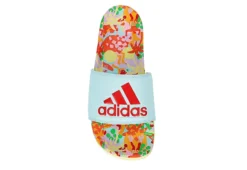 Adidas Womens Adilette Comfort Slide Sandal - Aqua -Theydude Store US 01 203097 05