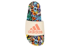 Adidas Womens Adilette Comfort Slide Sandal - Off White -Theydude Store US 01 203099 05