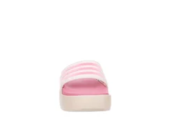 Adidas Womens Adilette Platform Slide Sandal - Pink -Theydude Store US 01 203101 02