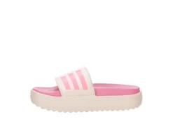 Adidas Womens Adilette Platform Slide Sandal - Pink -Theydude Store US 01 203101 03