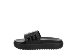 Adidas Womens Adilette Platform Slide Sandal - Black -Theydude Store US 01 203102 03