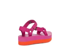 Teva Womens Flatform Universal Platform Outdoor Sandal - Fuschia 10 Teva Womens Flatform Universal Platform Outdoor Sandal - Fuschia -Theydude Store US 01 203150 03