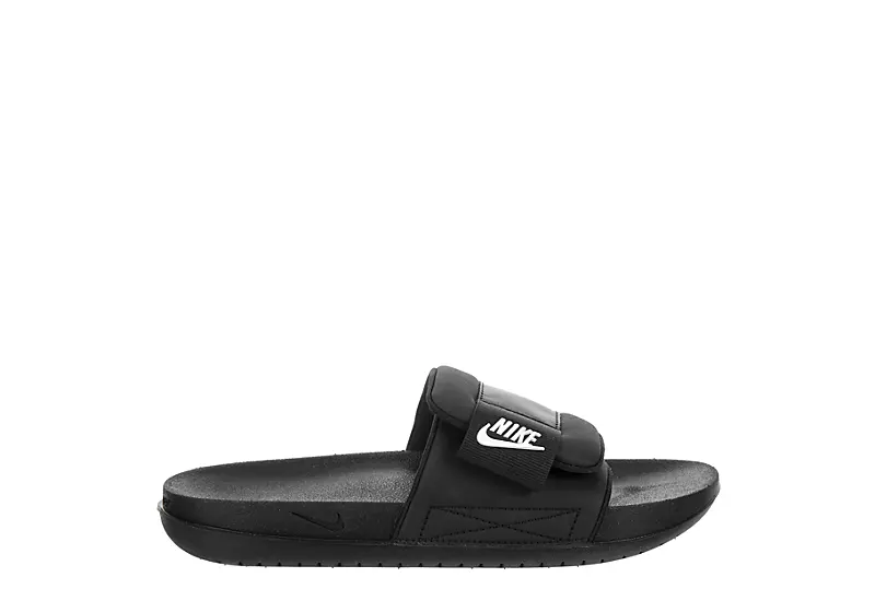 Nike Womens Off Court Adjust Slide Sandal - Black 2 Nike Womens Off Court Adjust Slide Sandal - Black - Image 2