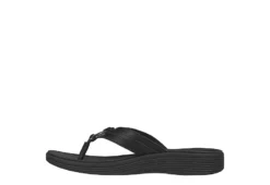 Skechers Womens Arch Fit Maui Sandal - Black 9 Skechers Womens Arch Fit Maui Sandal - Black -Theydude Store US 01 203180 02