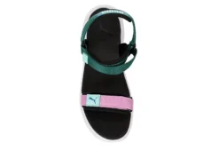 Puma Womens Sportie Vola Sandal - Green 12 Puma Womens Sportie Vola Sandal - Green -Theydude Store US 01 203190 05