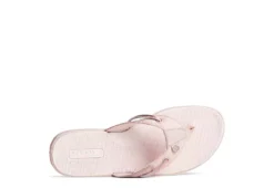 Sperry Womens Seafish Iridescent Sparkle Flip Flop Sandal - Blush 11 Sperry Womens Seafish Iridescent Sparkle Flip Flop Sandal - Blush -Theydude Store US 01 203196 04