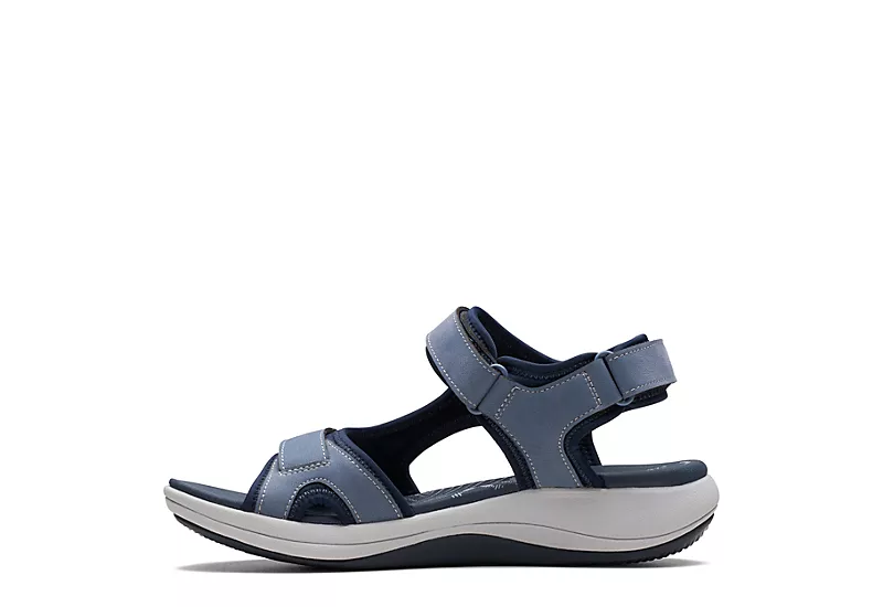 Clarks Womens Mira Bay Sandal - Denim 4 Clarks Womens Mira Bay Sandal - Denim - Image 4