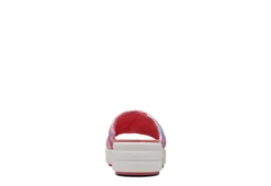 Clarks Womens Drift Petal Slide Sandal - Multicolor -Theydude Store US 01 203205 04