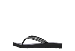 Skechers Womens Lotus Bae Flip Flop Sandal - Black 9 Skechers Womens Lotus Bae Flip Flop Sandal - Black -Theydude Store US 01 203260 02