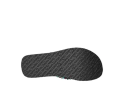 Skechers Womens Lovely Oasis Flip Flop Sandal - Black 11 Skechers Womens Lovely Oasis Flip Flop Sandal - Black -Theydude Store US 01 203267 04