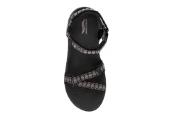 Skechers Womens Affinity Sandal - Black 12 Skechers Womens Affinity Sandal - Black -Theydude Store US 01 203279 05